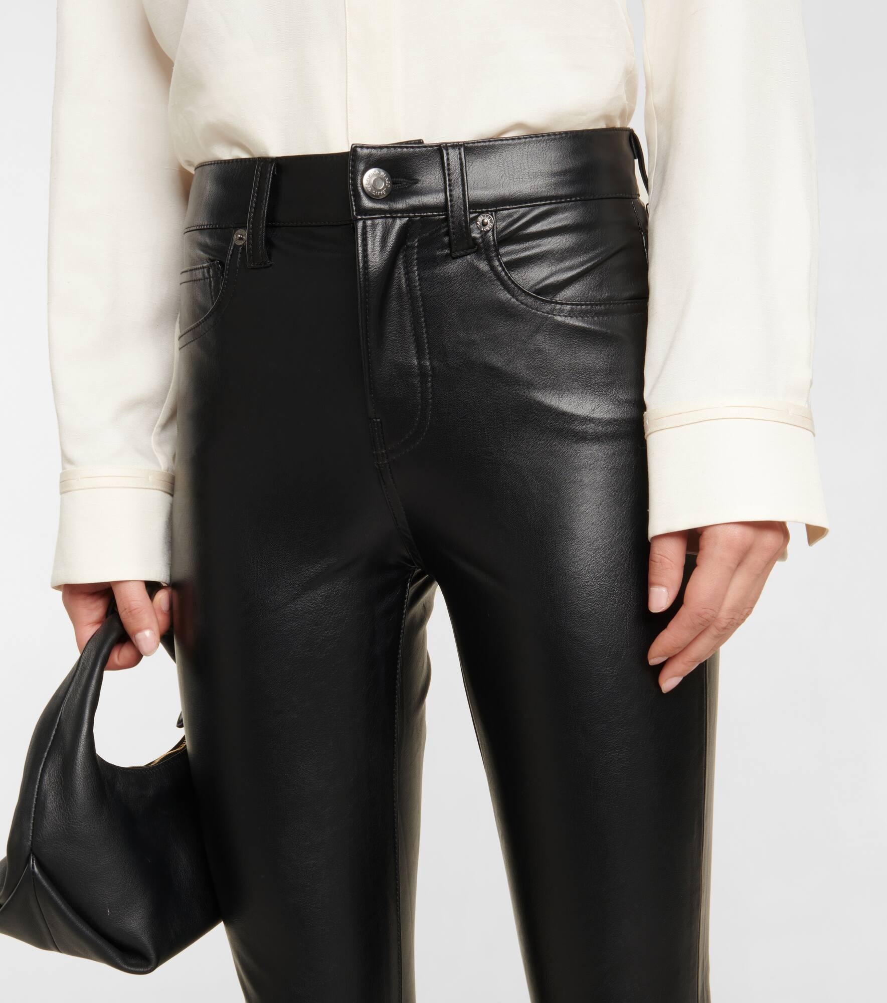VERONICA BEARD Beverly faux leather pants mytheresa REVERSIBLE