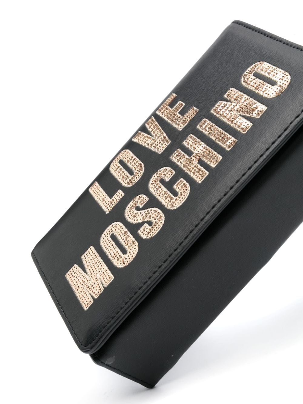 logo-lettering cross body bag - 3