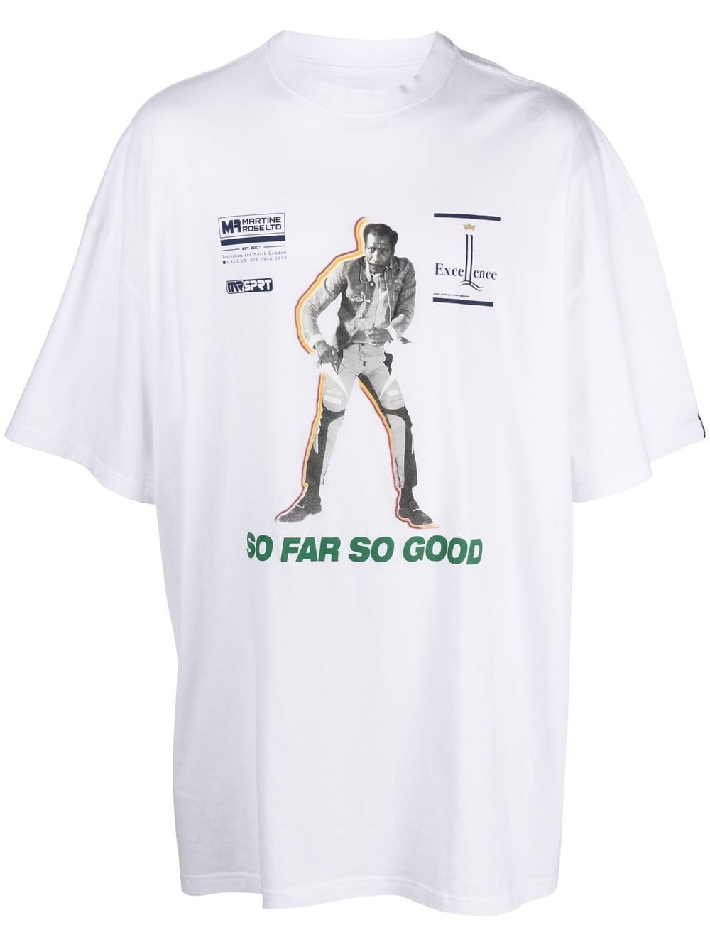 graphic-print short-sleeved T-shirt - 1
