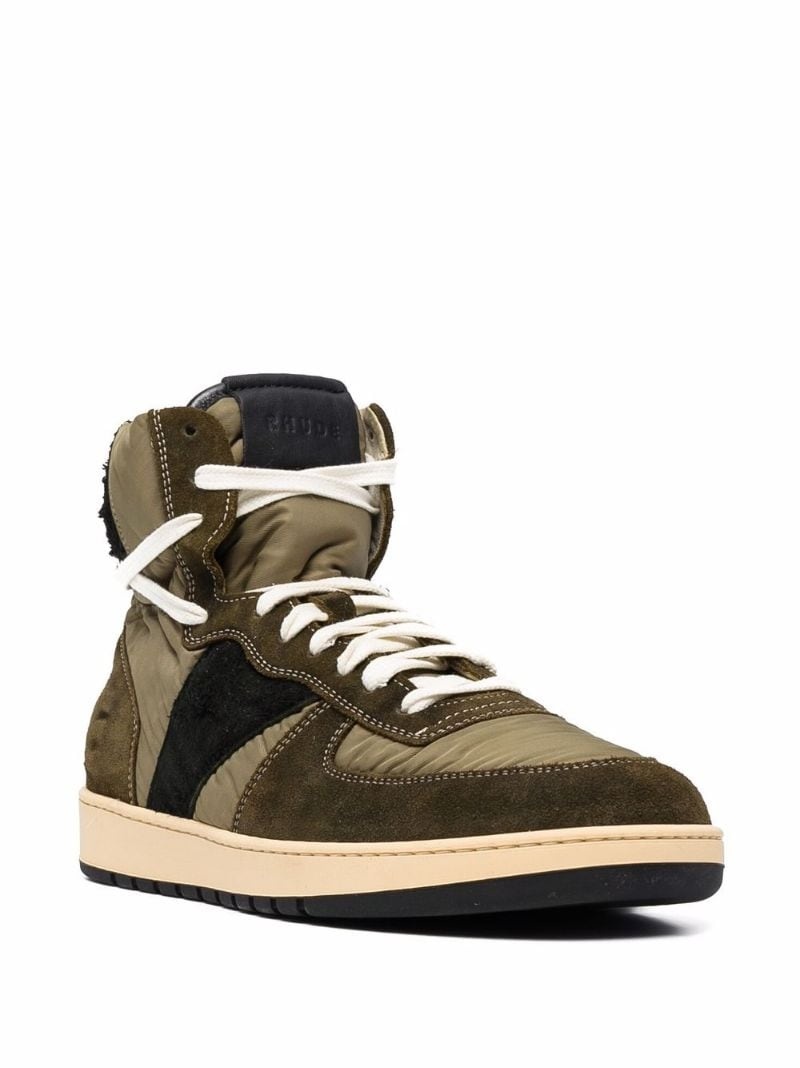 Rhecess panelled high-top sneakers - 2