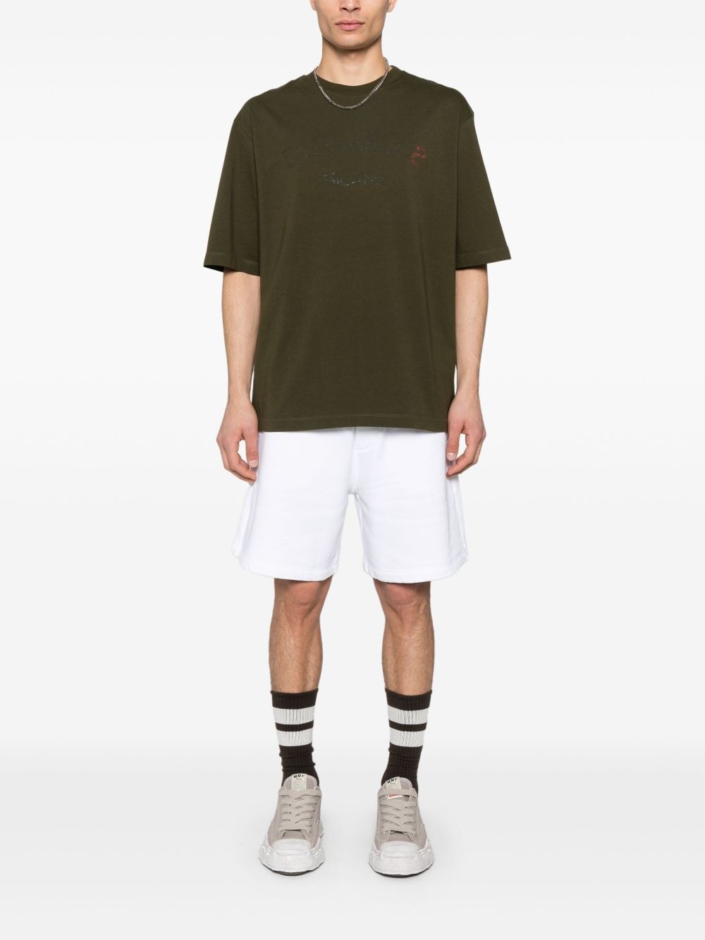 logo-print T-shirt - 2