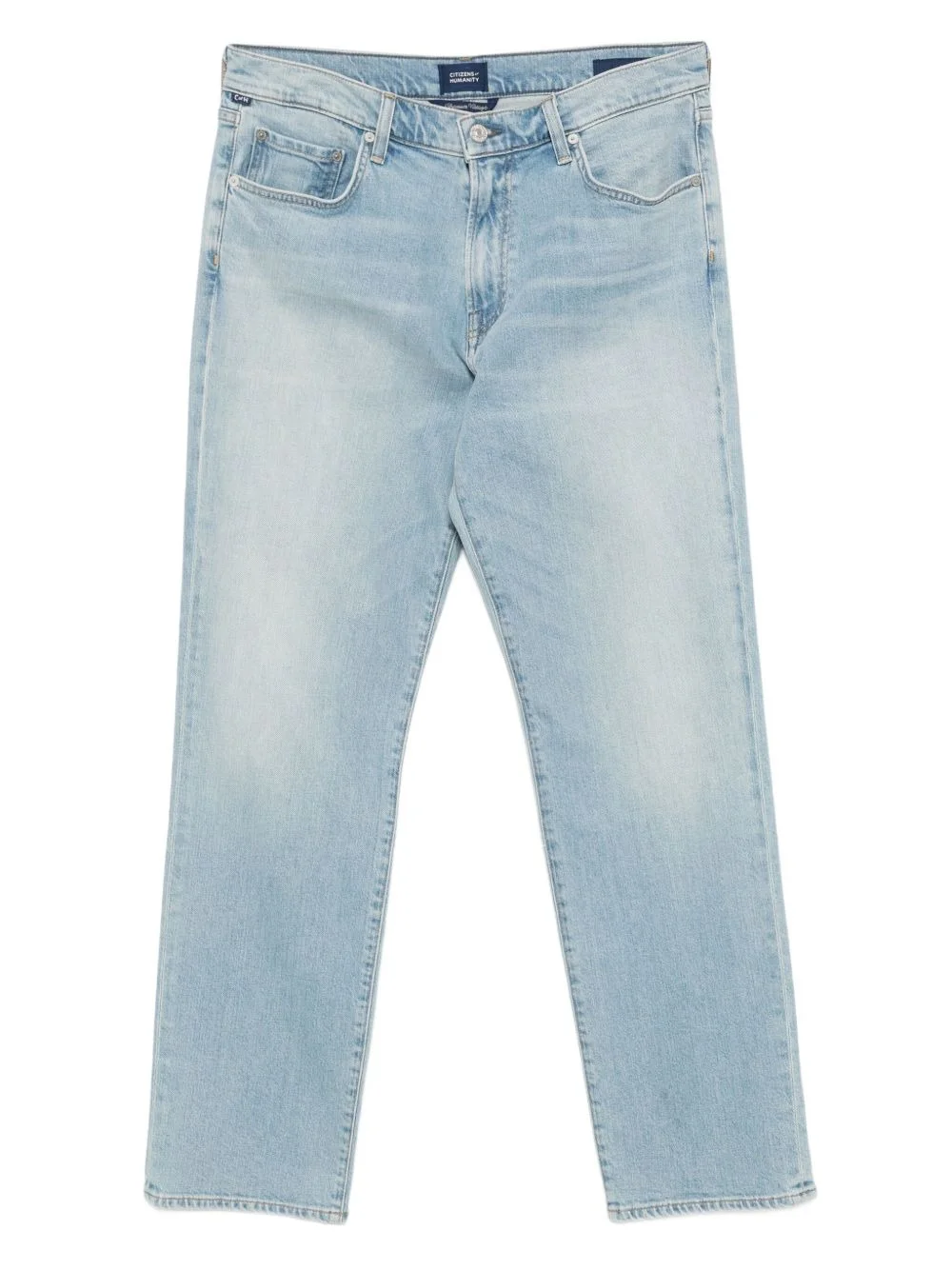 cotton-blended jeans - 1