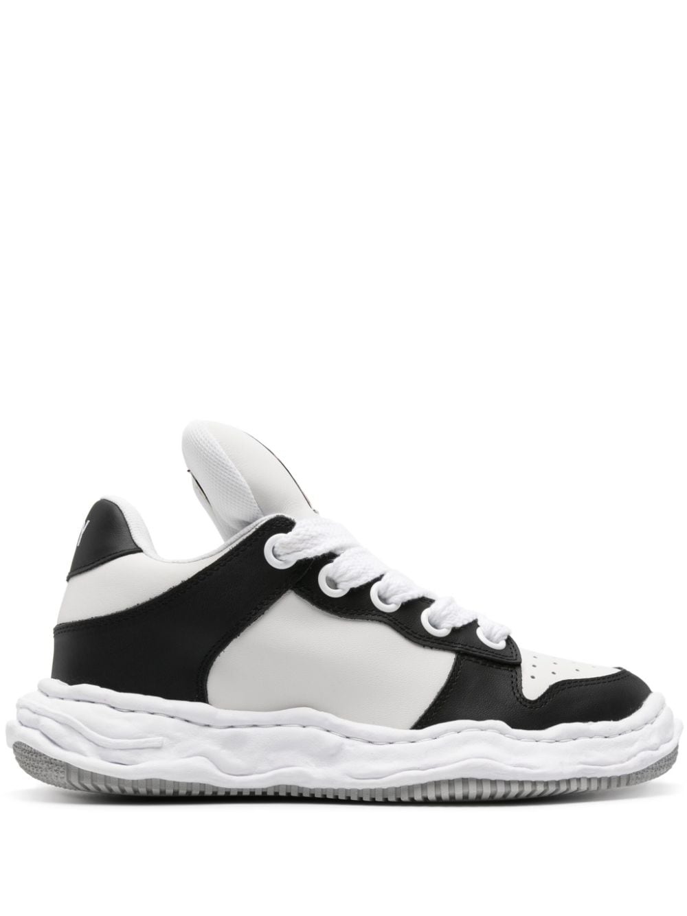 Wayne chunky leather sneakers - 1