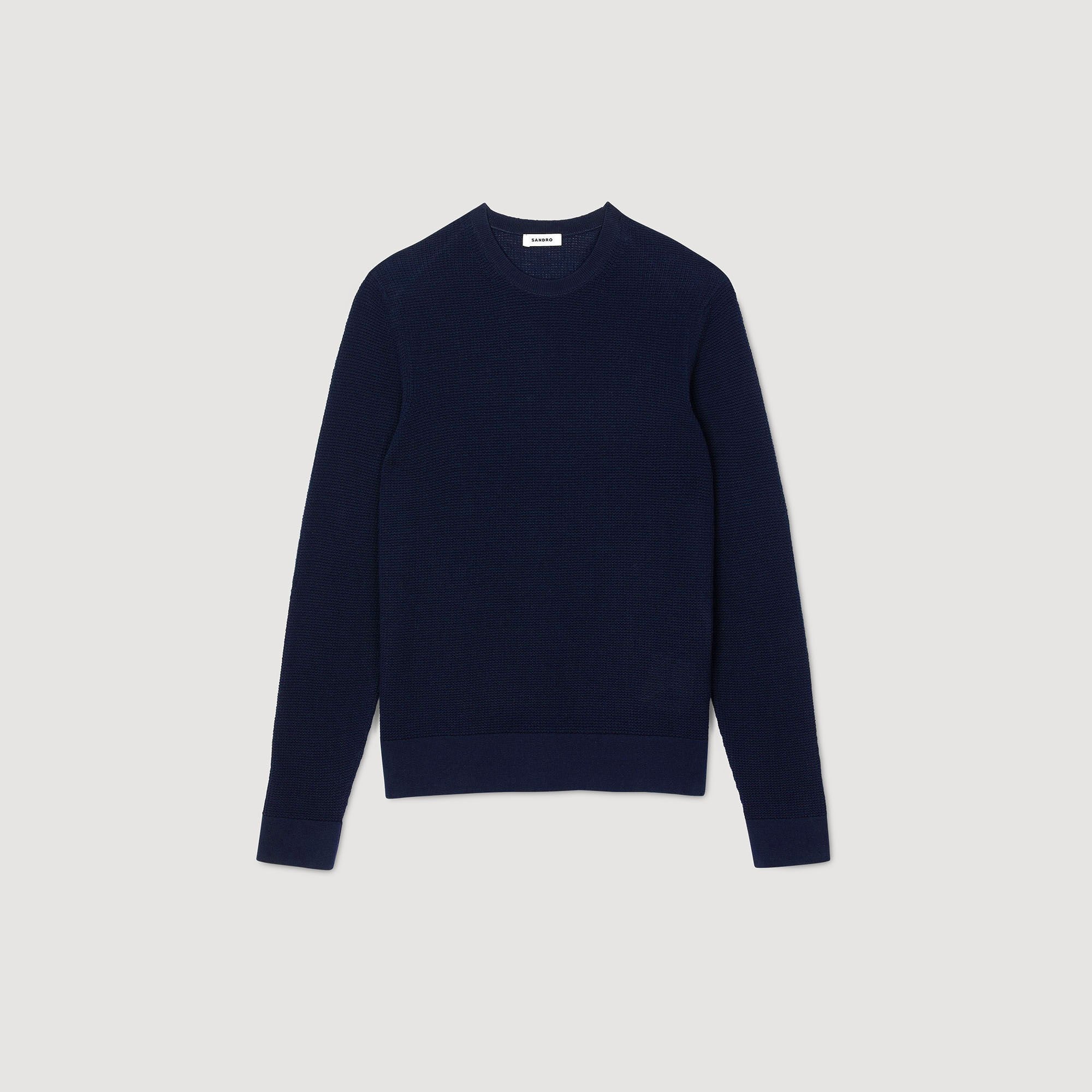 TEXTURED KNIT SWEATER - 6
