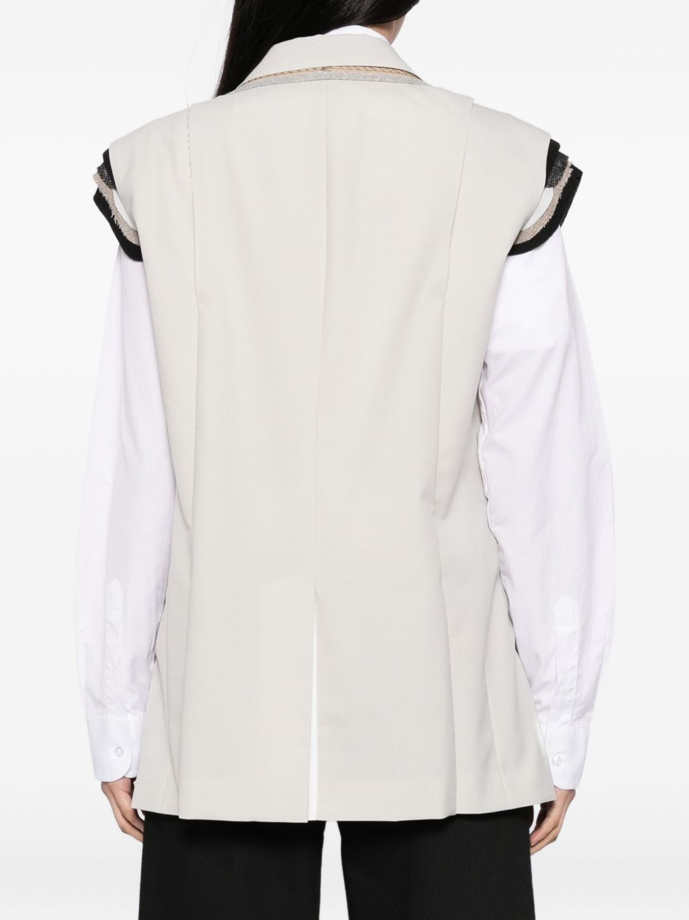 double-breasted gilet - 4