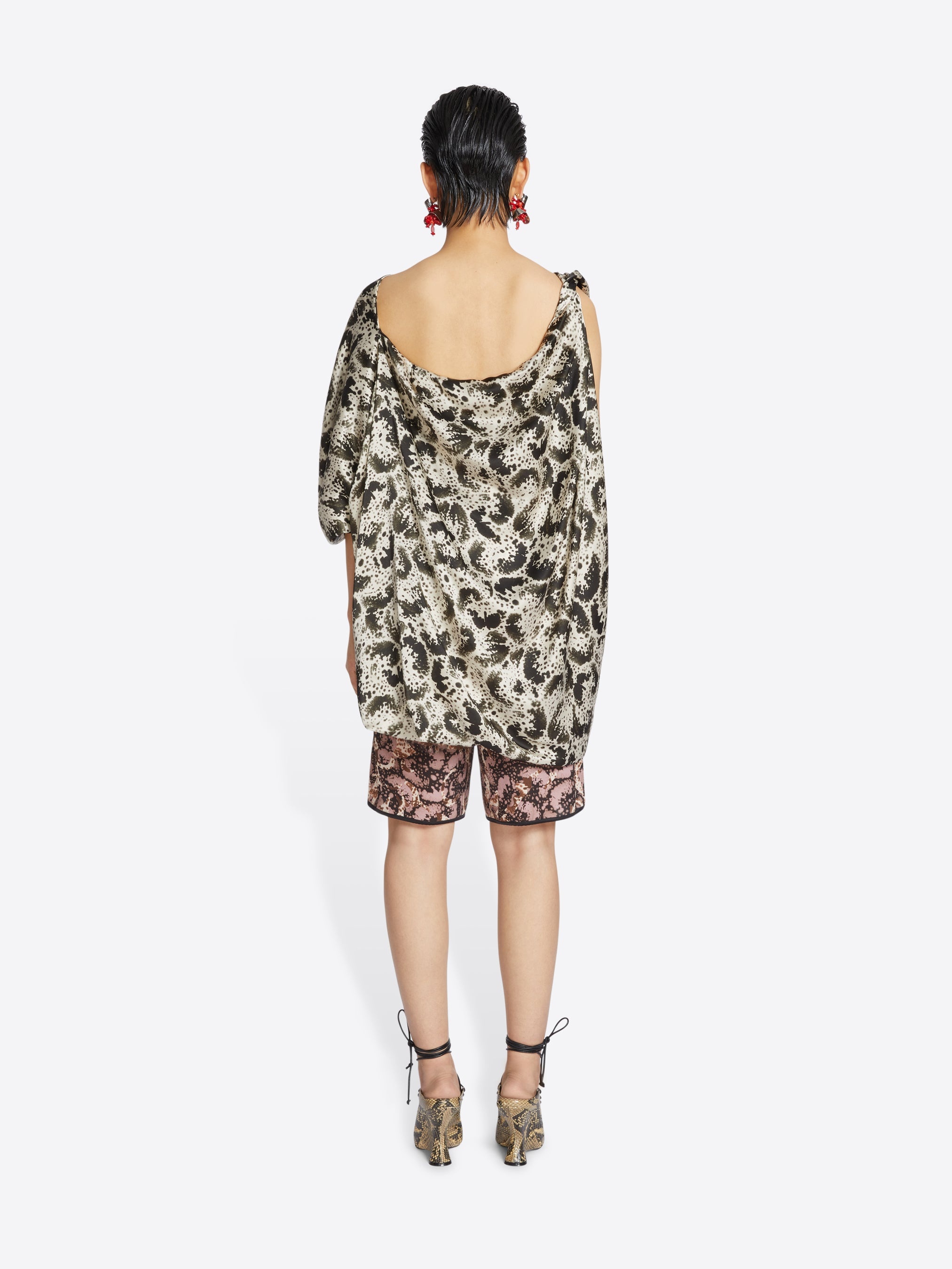 SILK DRAPED TOP - 4
