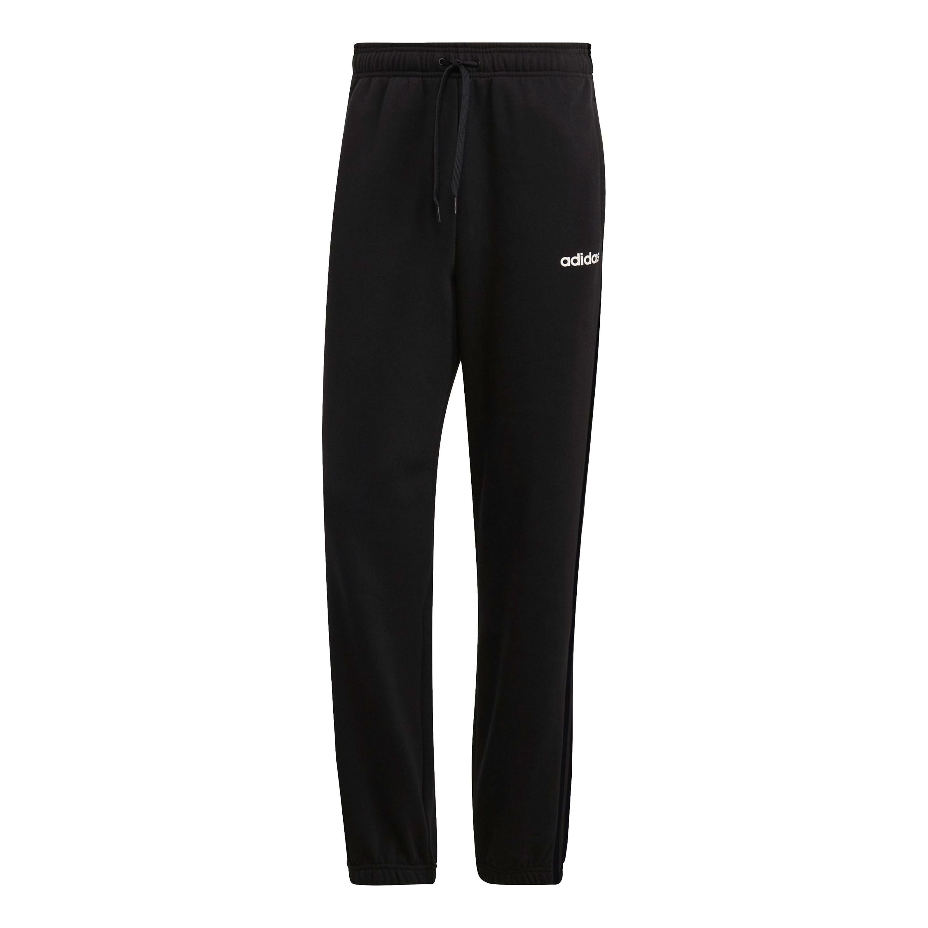 adidas Loose Knit Breathable Stripe Casual Sports Pants Black EI4898 - 1