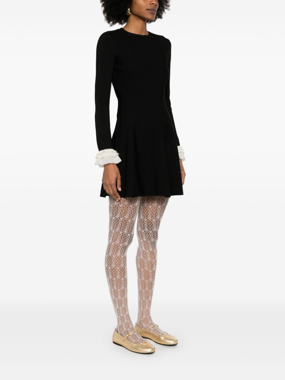 knitted midi dress - 3