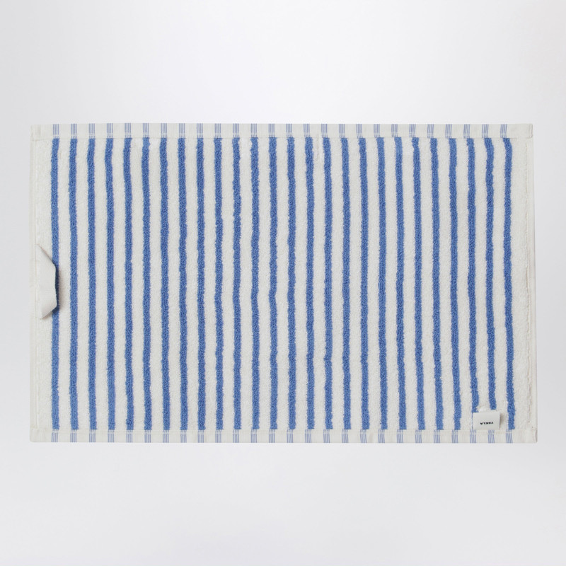 TEKLA White striped guest towel 30x50 outlook