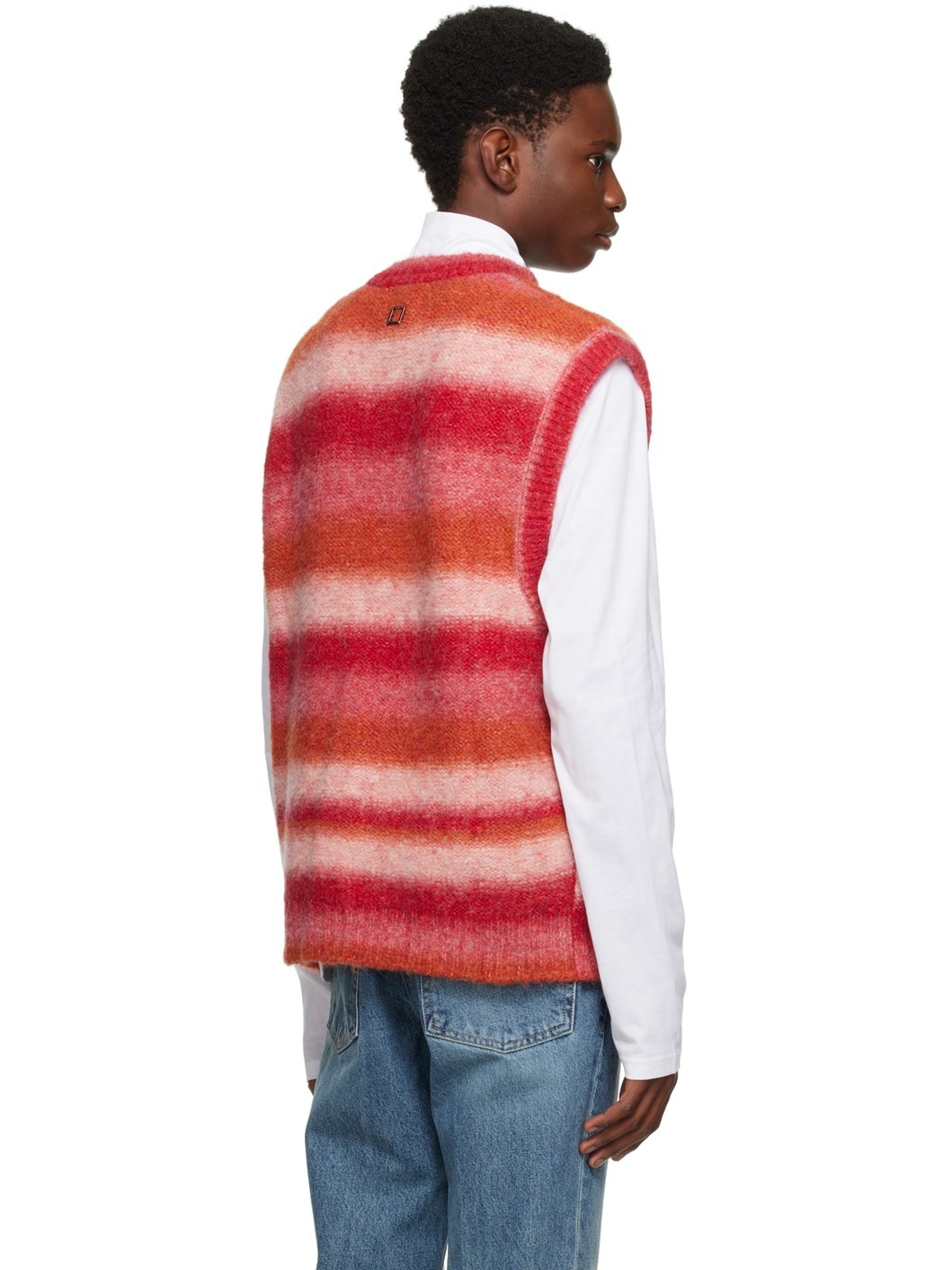 Red Gradient Vest - 3
