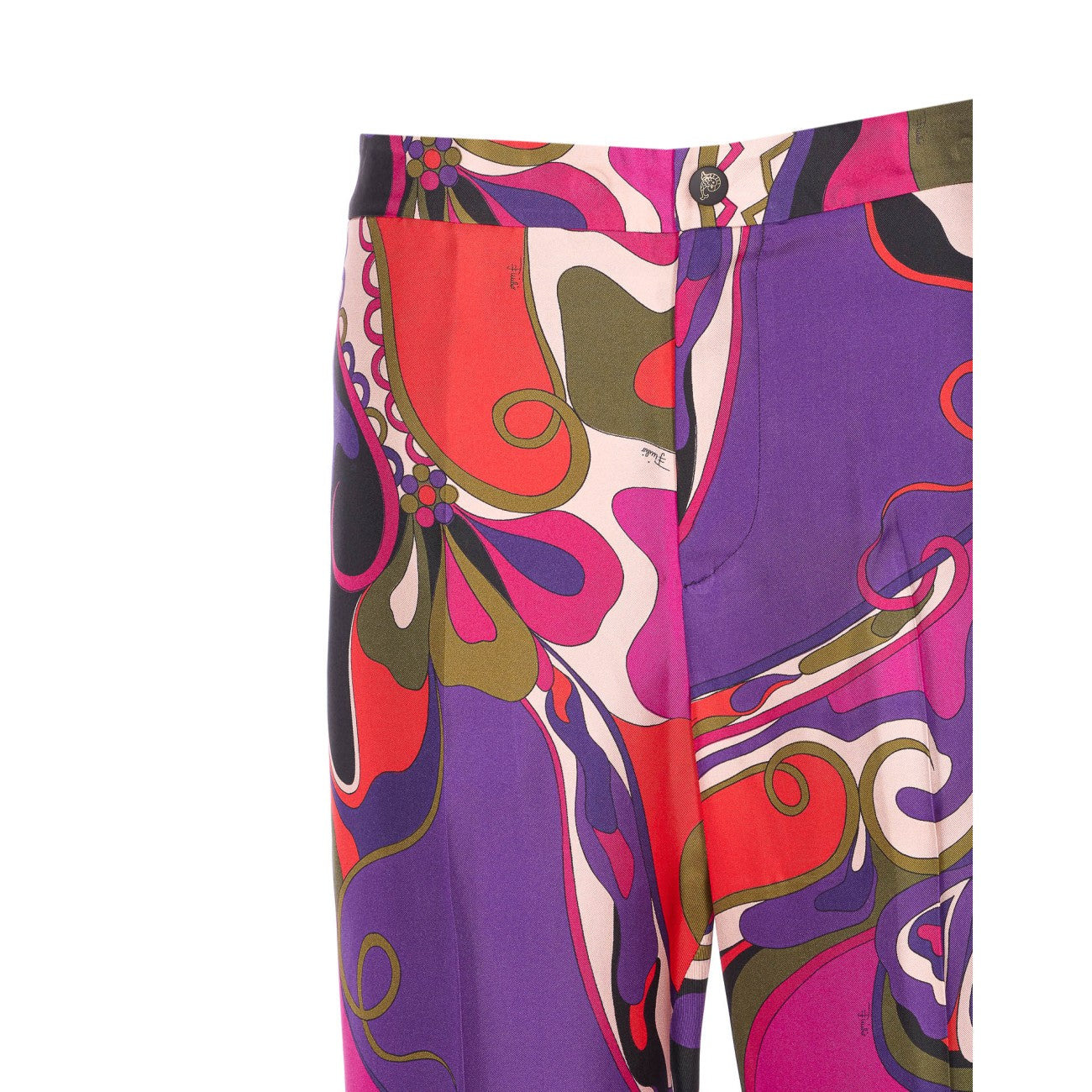 Emilio Pucci Women Orchidee Print Pants - 4