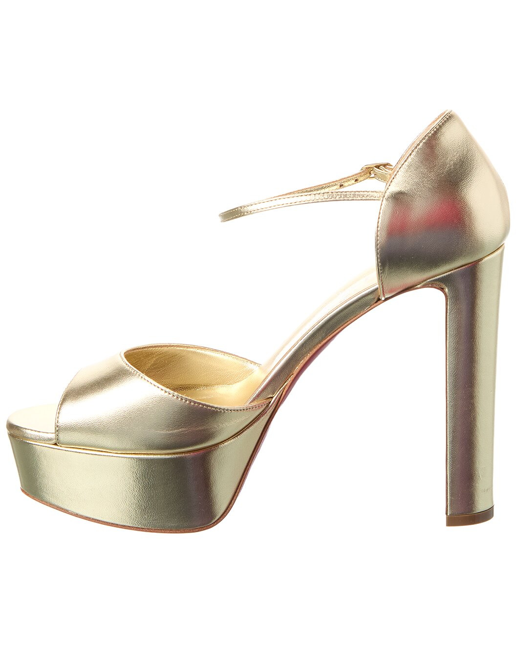 Christian Louboutin Sandaloo 130 Leather Platform Sandal - 2