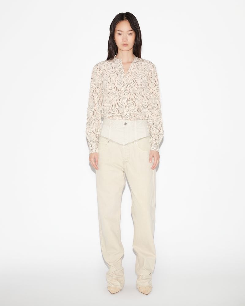 NOEMIE DENIM PANTS - 2