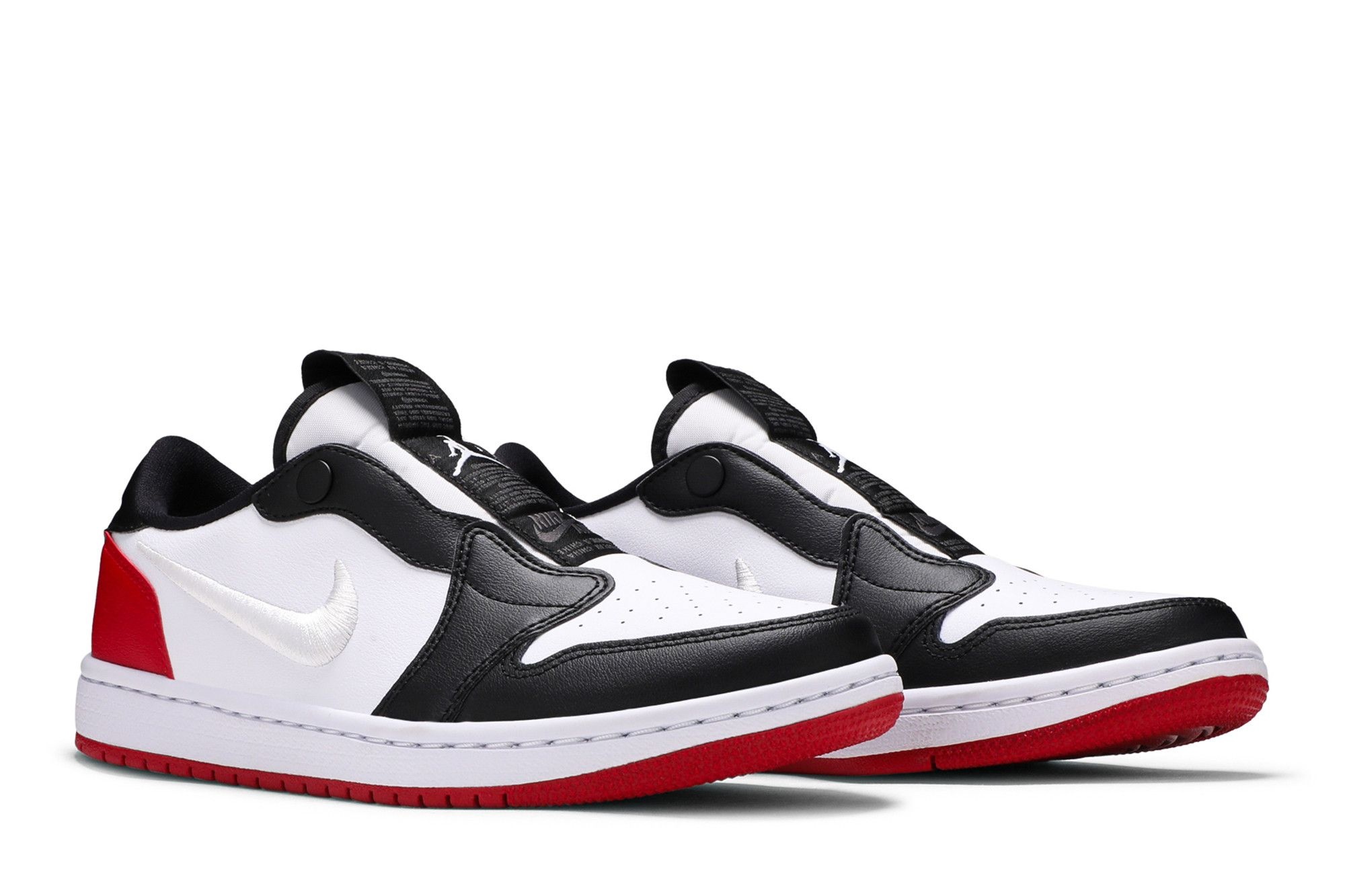 Wmns Air Jordan 1 Low Slip 'Black Toe' - 8