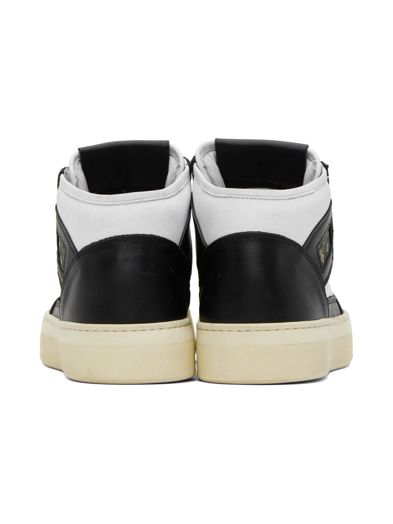 Rhude Black & White Cabriolets Sneakers outlook
