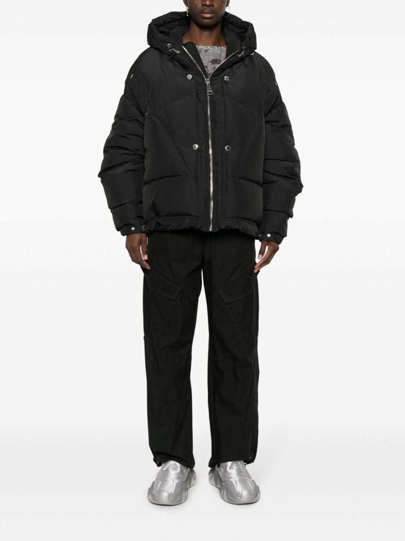 Khrisjoy hooded zip-up padded jacket outlook