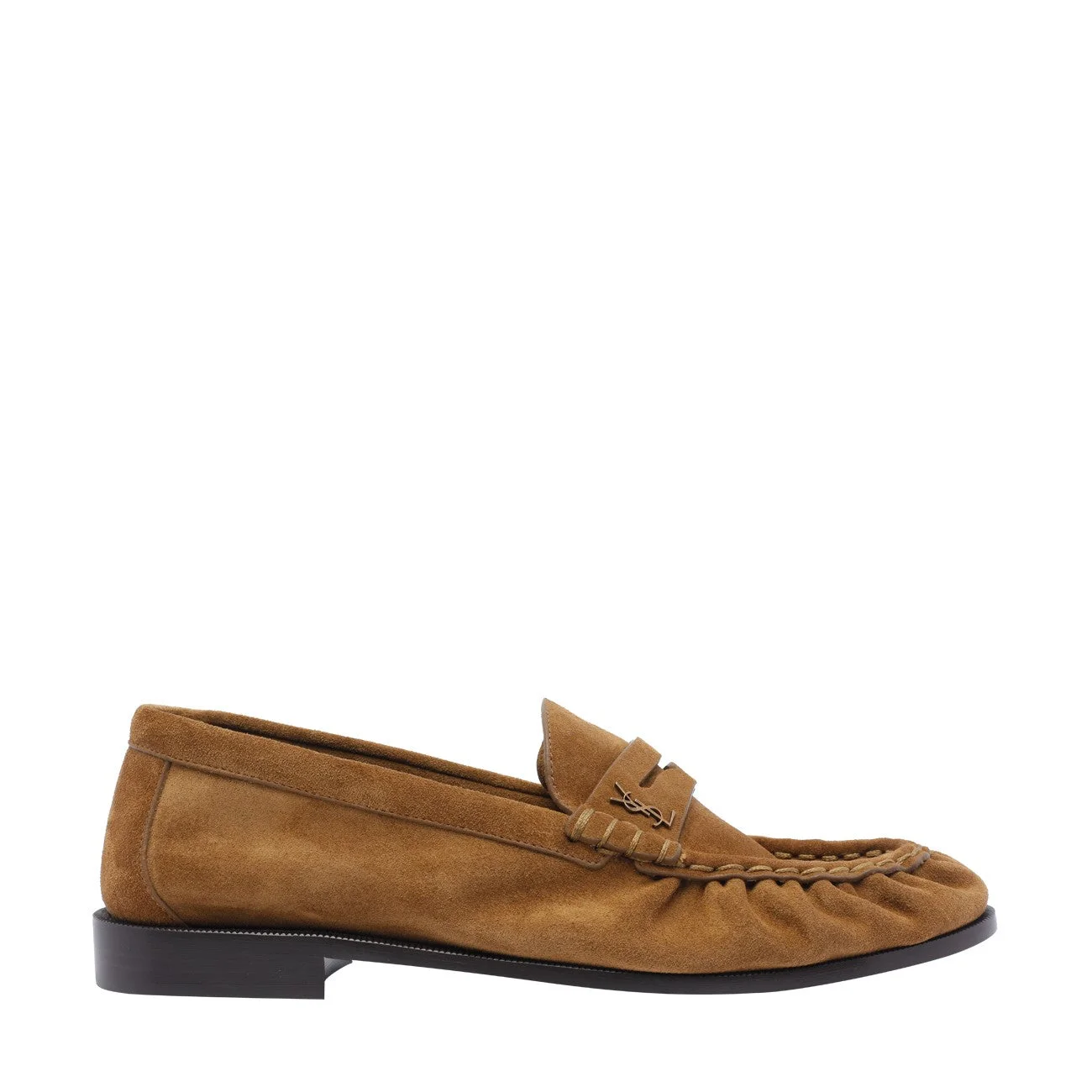 Saint Laurent Men Suede Le Loafer Loafers - 1