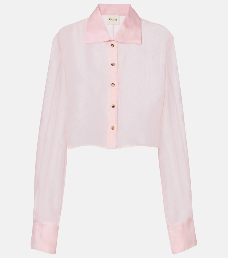 Jasen silk organza shirt 1