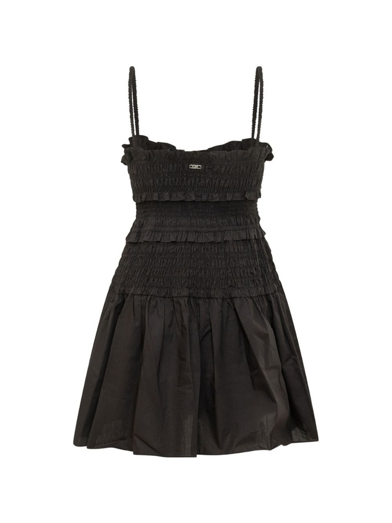 MICHAEL KORS smocked mini dress outlook