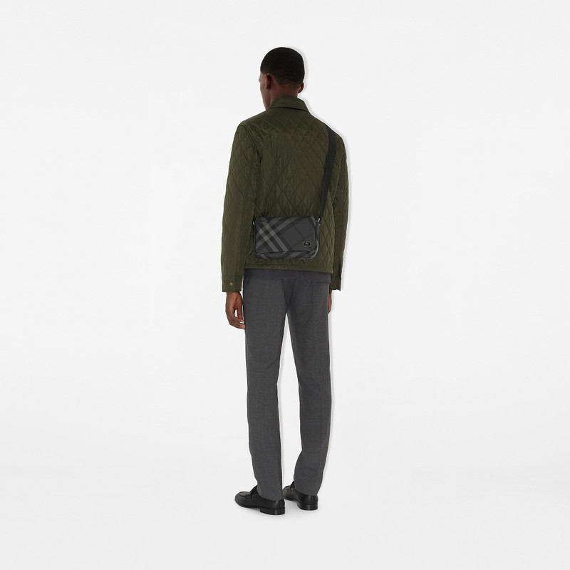 Slim Grid Crossbody Bag 2