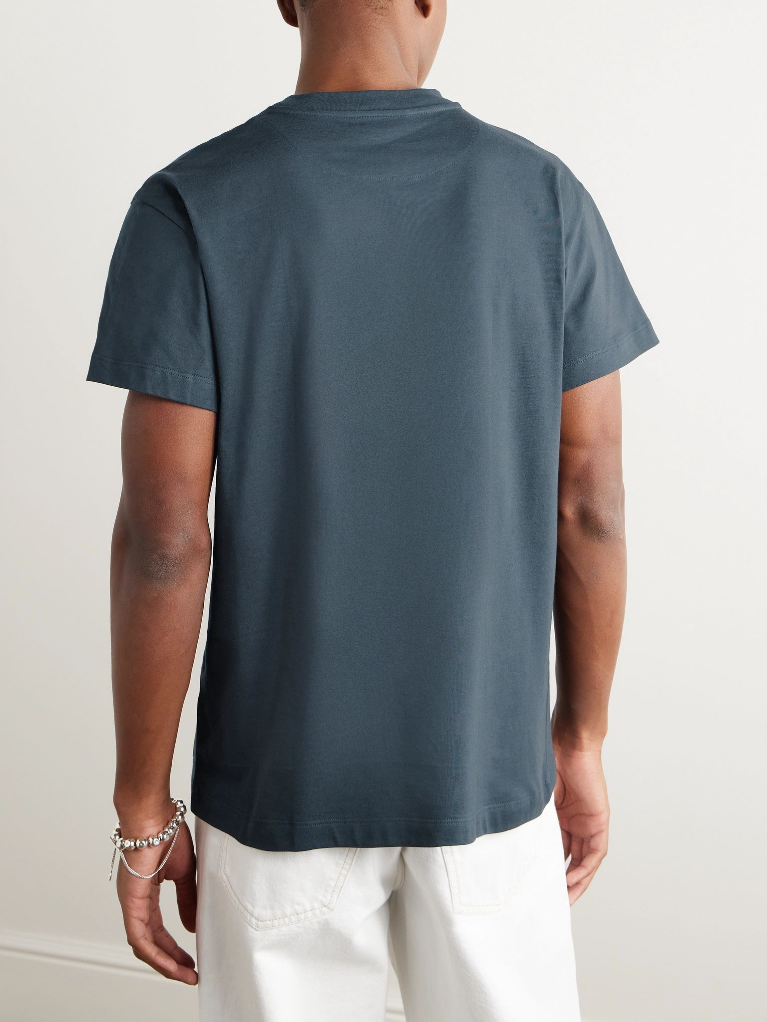 Set of Three Organic Cotton-Jersey T-Shirts Multi - 3