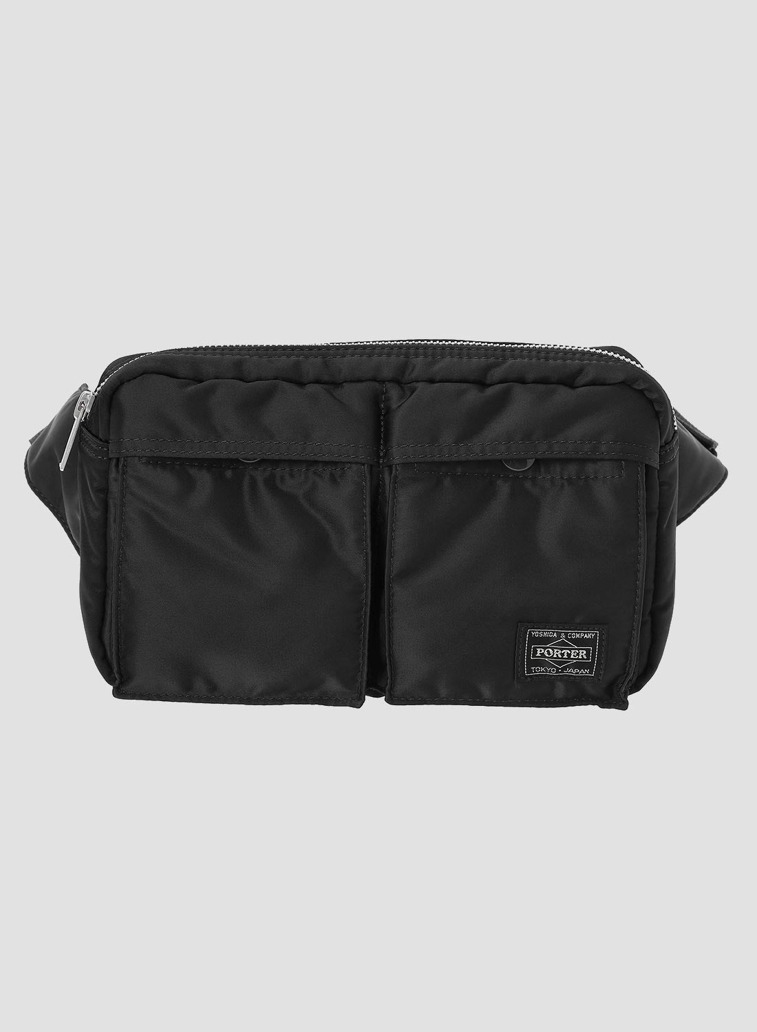 Porter-Yoshida & Co Tanker Waist Bag in Black - 1