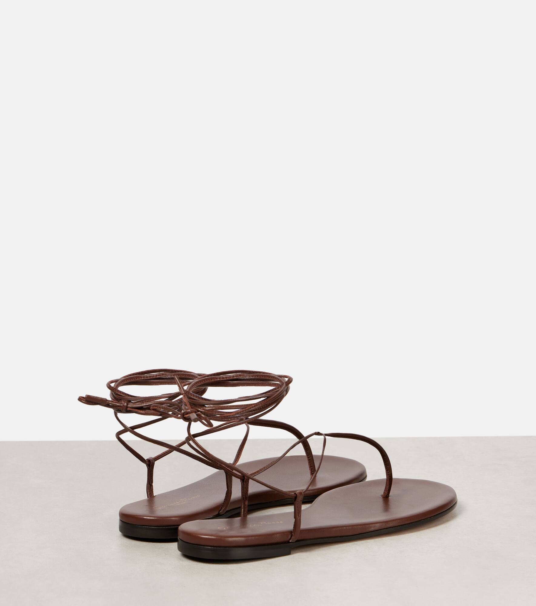 Gwyneth leather sandals - 2