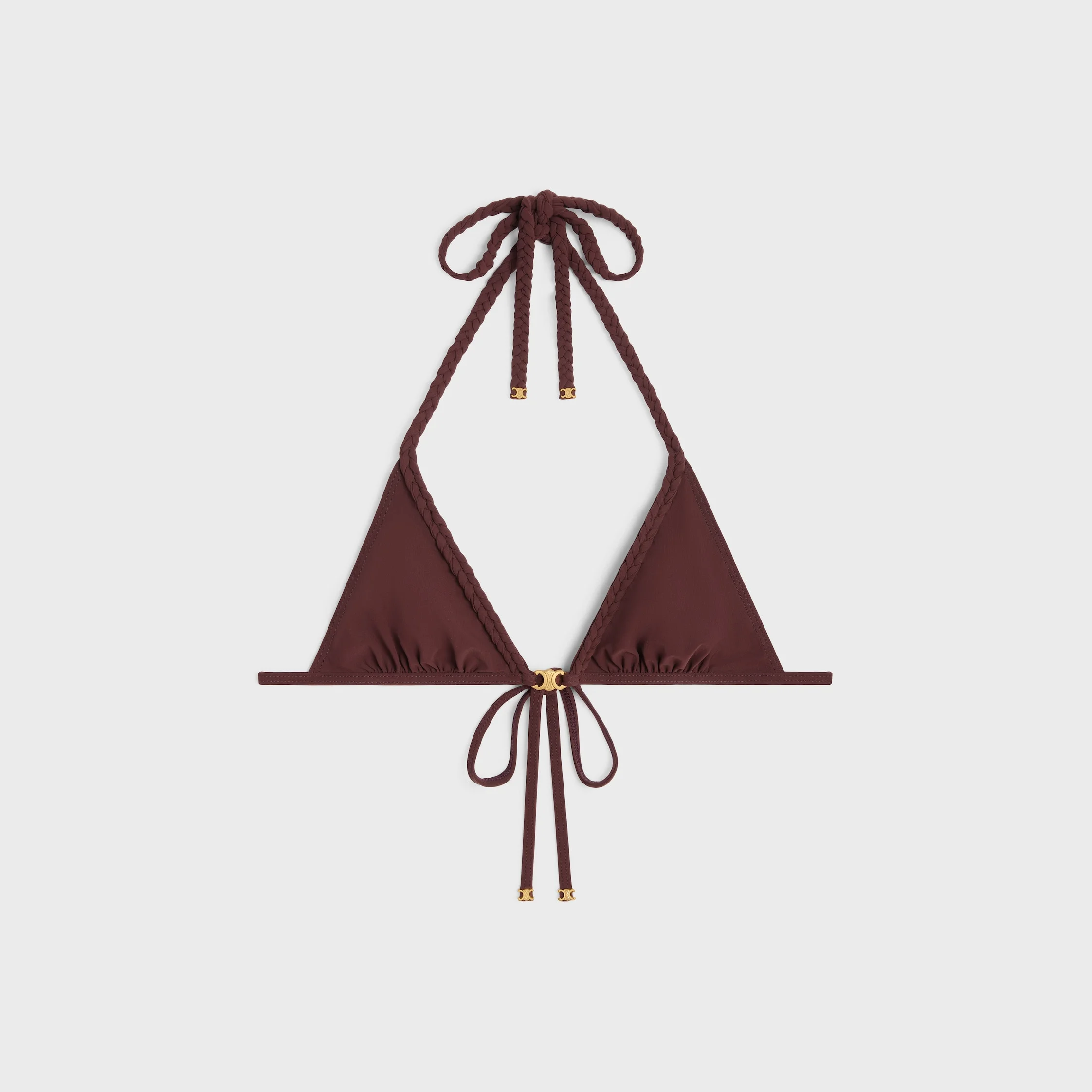 triomphe triangle top in matte jersey - 1