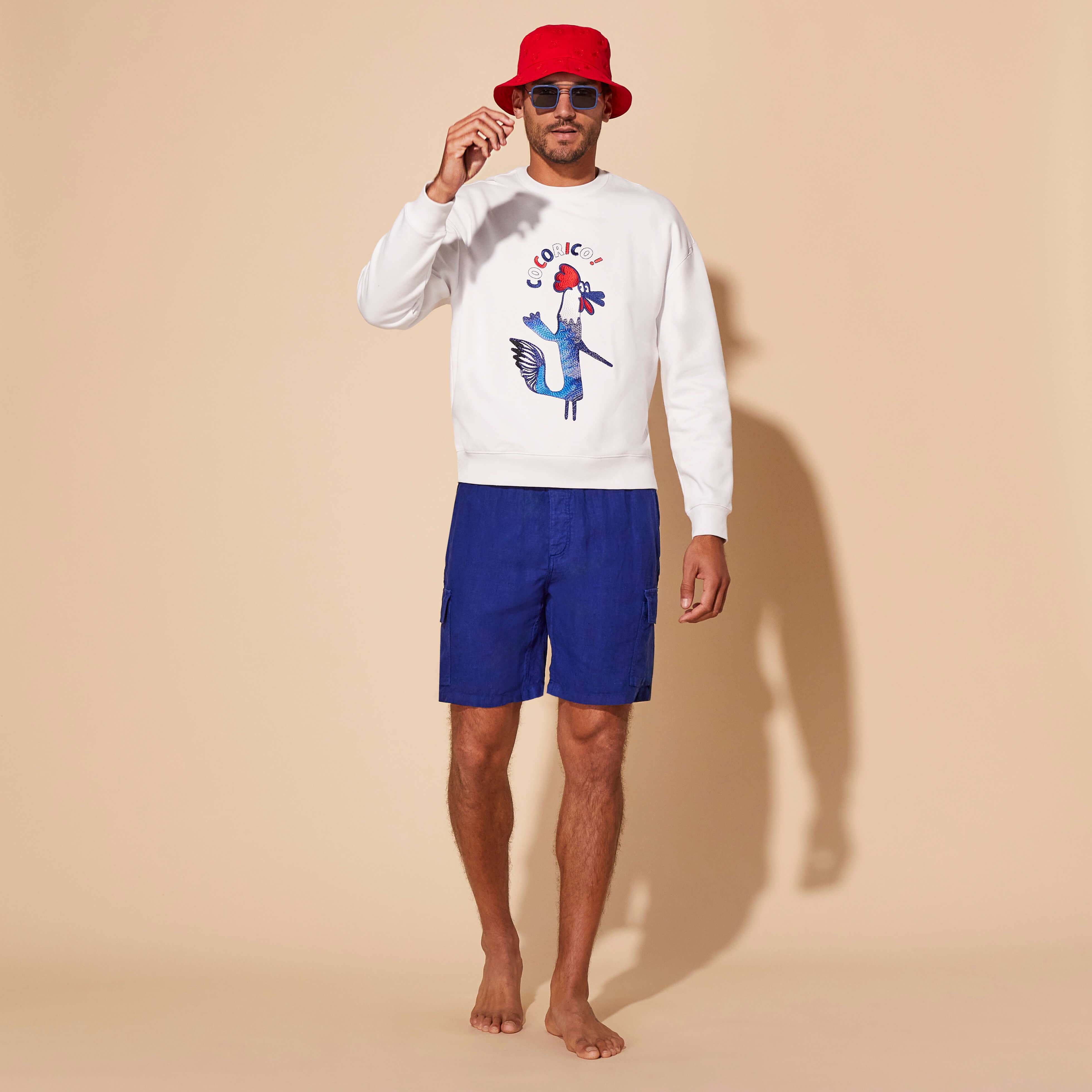 Men Sweatshirt Embroidered Cocorico ! - 5