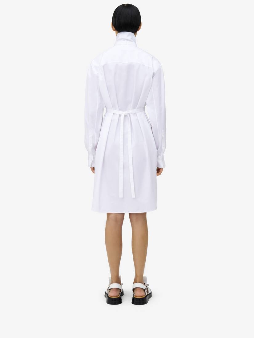 Oversized Shirt Dress - 4