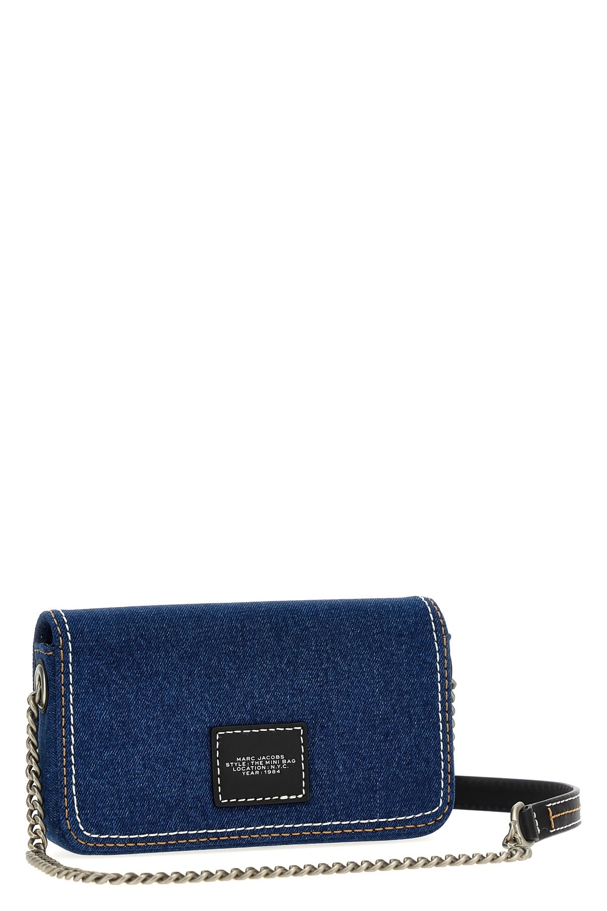 'The Denim Chain Mini' crossbody bag - 3
