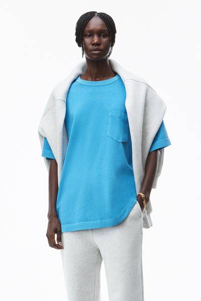 Alexander Wang POCKET TEE IN HIGH TWIST JERSEY outlook