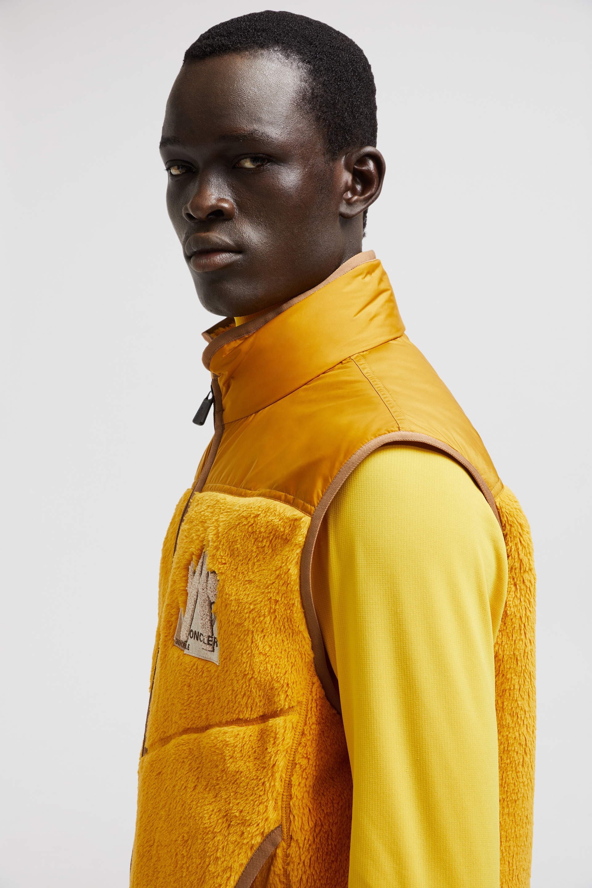 Fleece Down Vest - 4