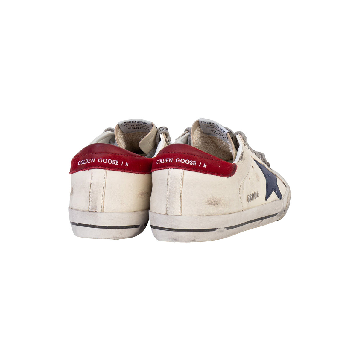 MEN'S SUPER STAR SNEAKERS (WHITE/BLUE/RED) - 7
