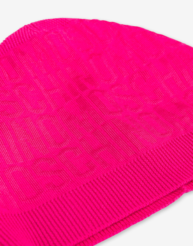 ALLOVER LOGO KNIT HAT 3