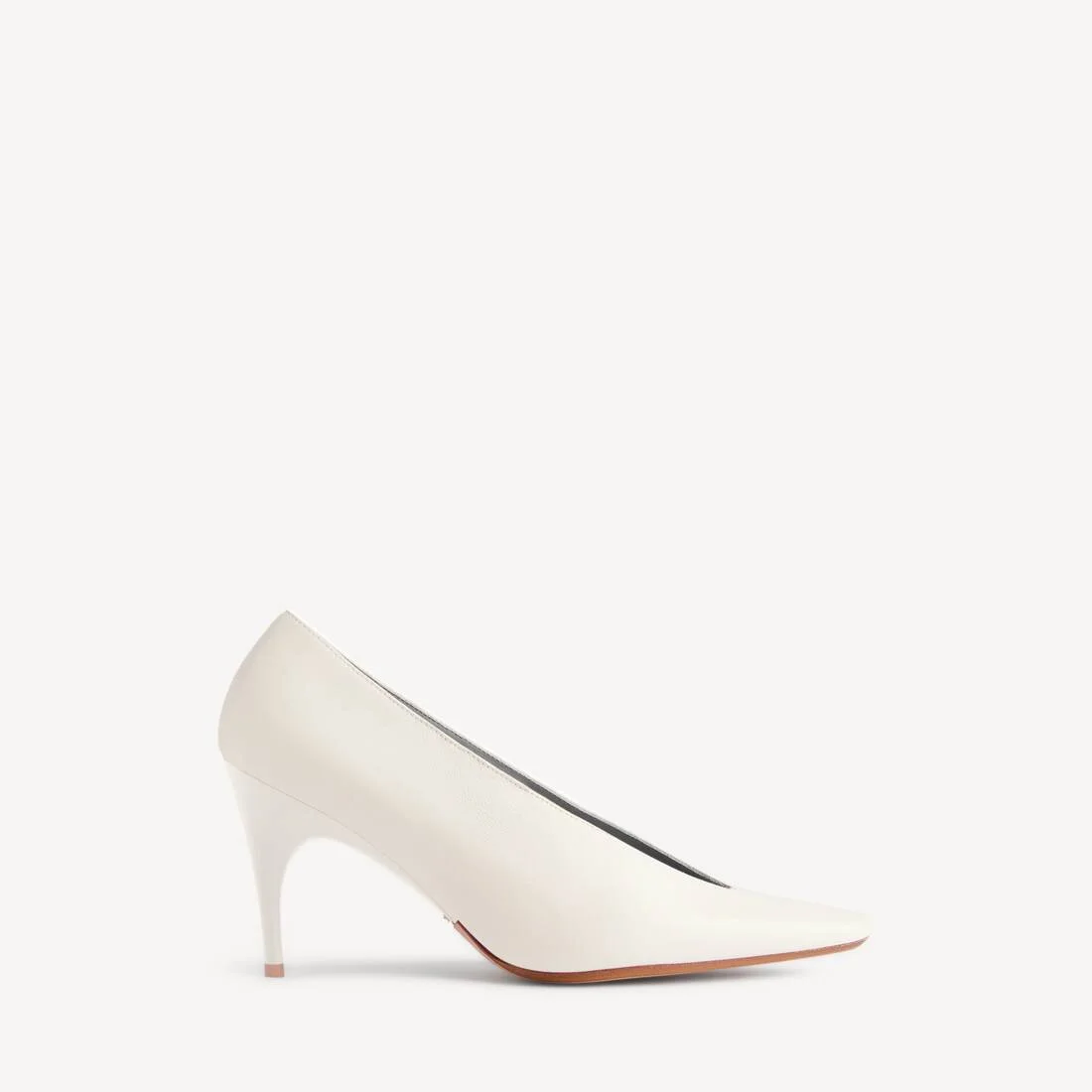 Women's Duchesse Pump in White Snow - 1