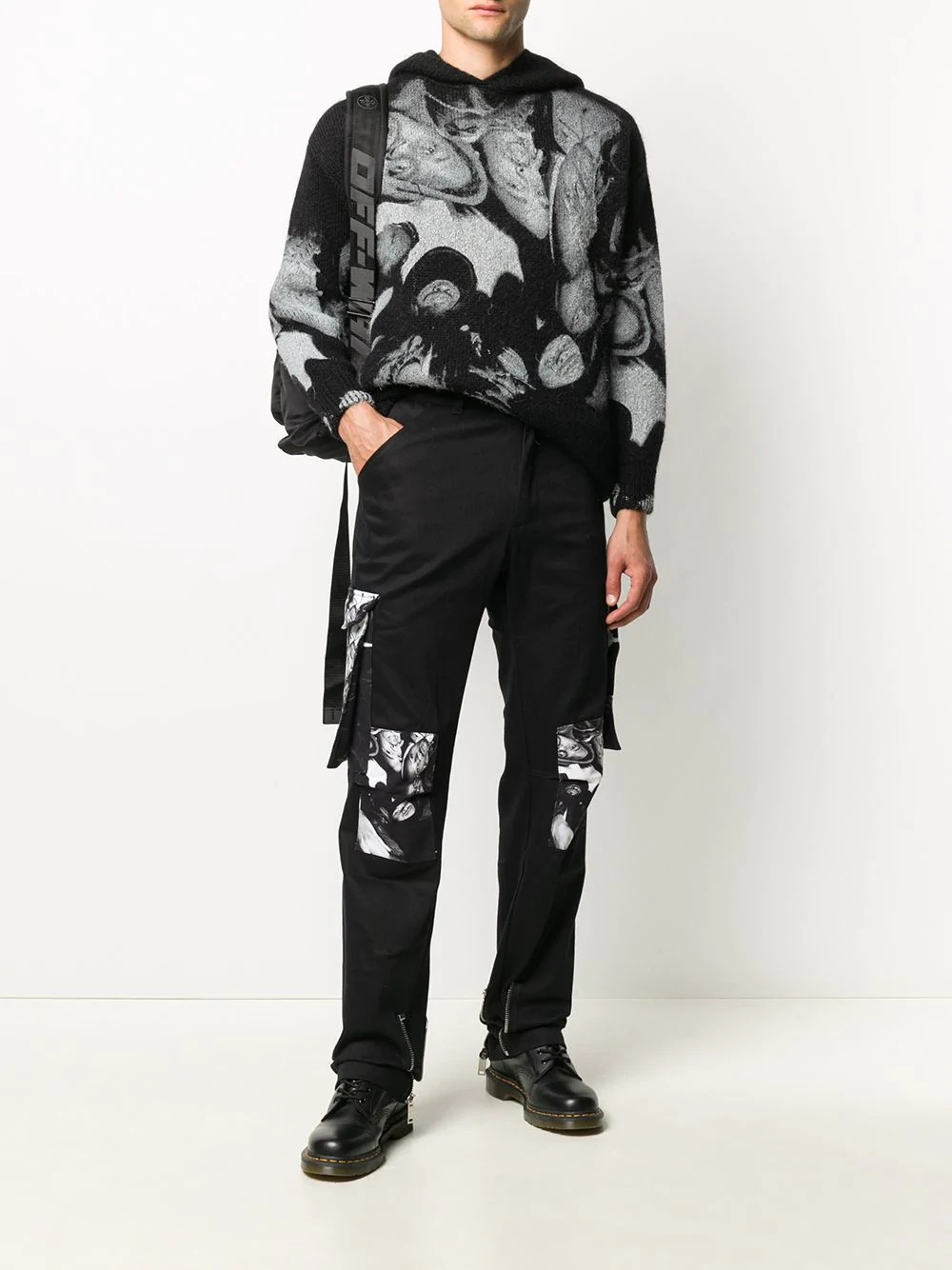 x Wu Tang photo-print trousers - 2