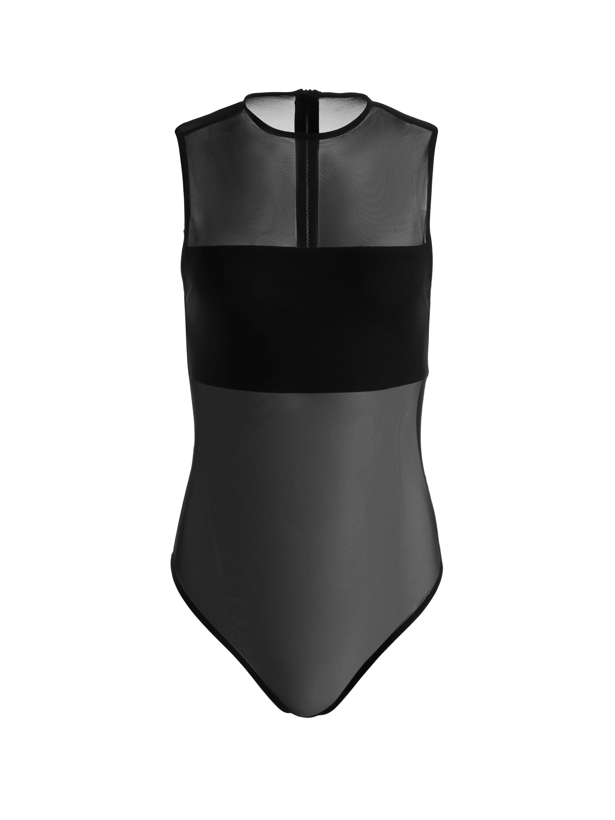 BANDEAU SLEEVELESS BODYSUIT - 1