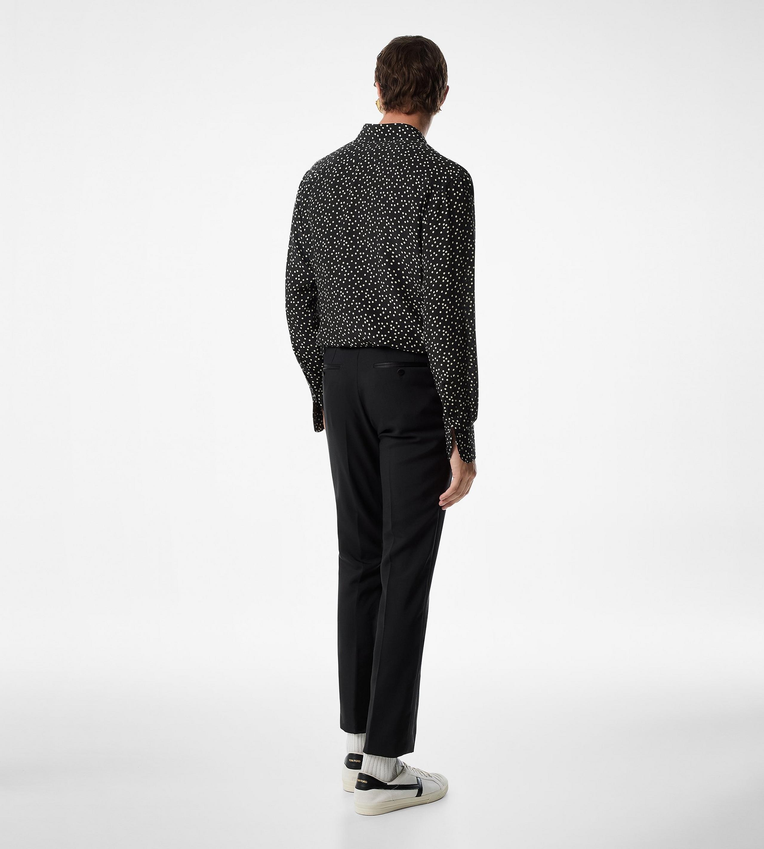 CREPE DE CHINE FLUID FIT SHIRT - 3