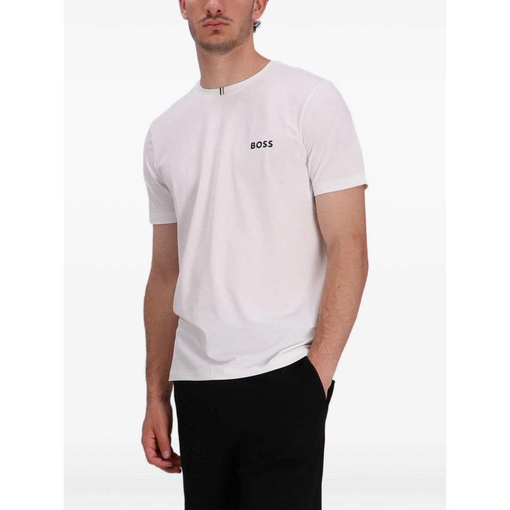 Boss White T-Shirts & Vests - T-Shirts Men - 4
