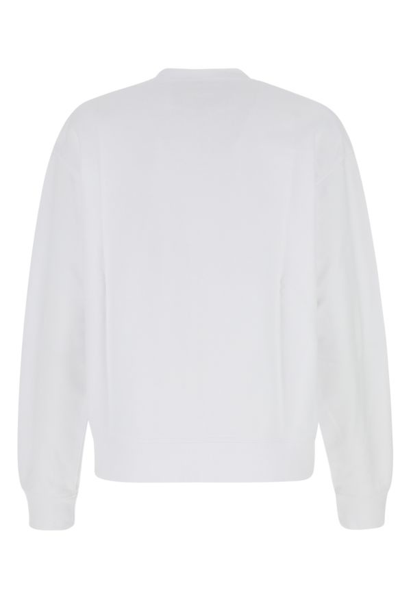 Dsquared Woman White Cotton Sweatshirt - 2