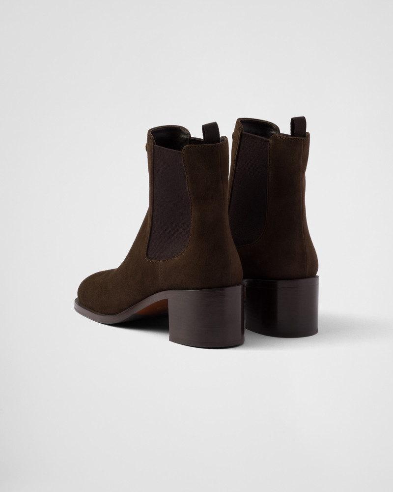 Suede booties 5