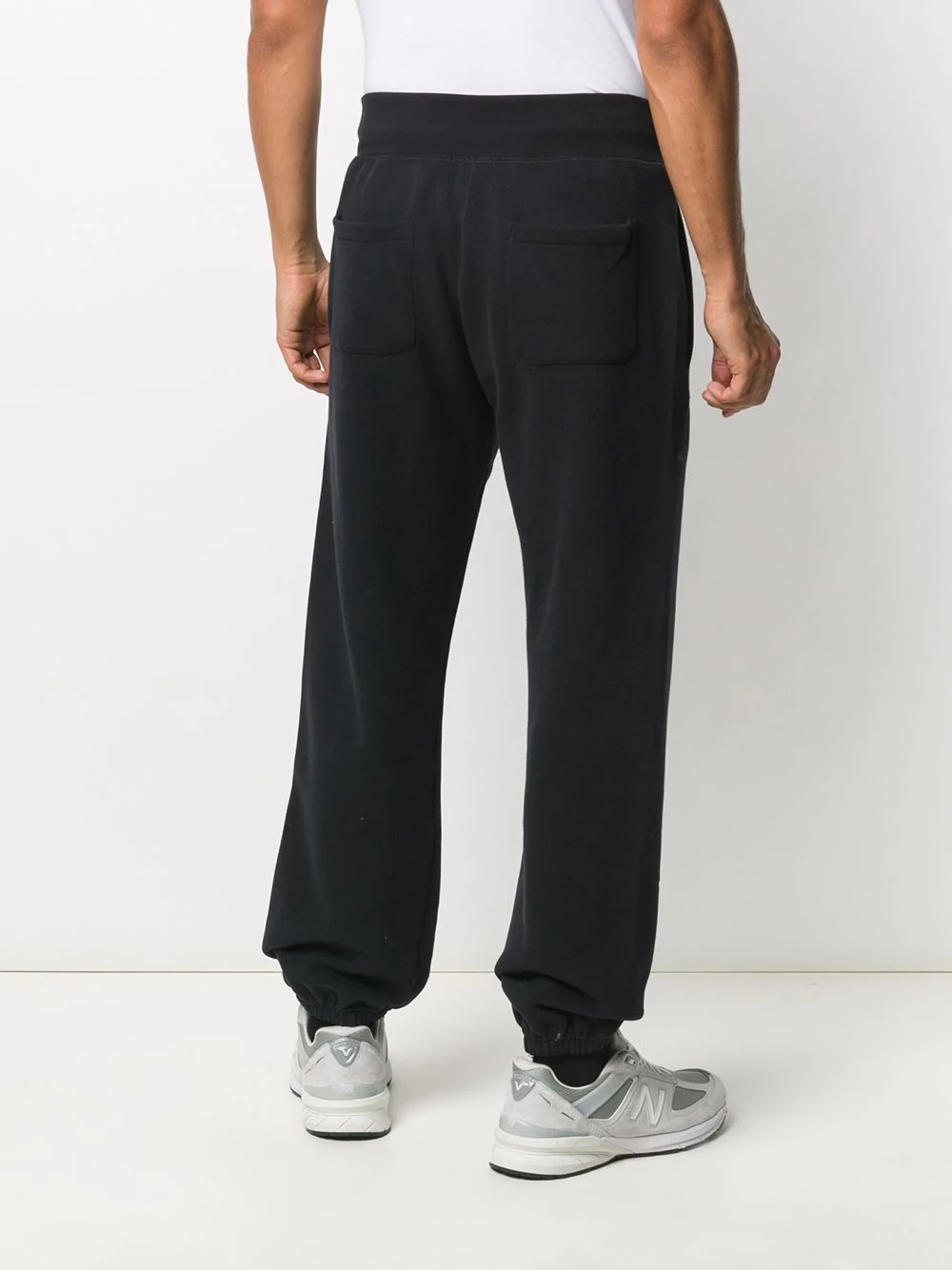 logo patch track trousers - 4