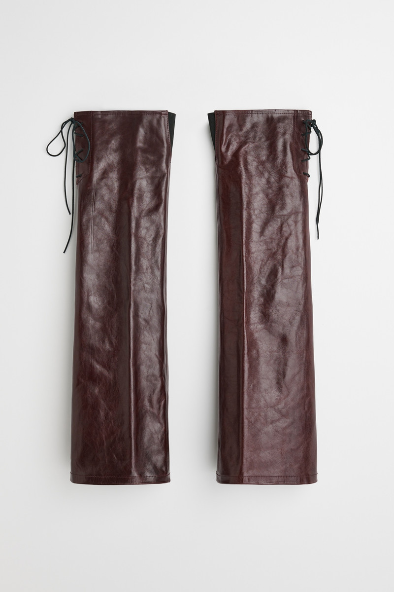 Short Chaps Chianti Leather 1