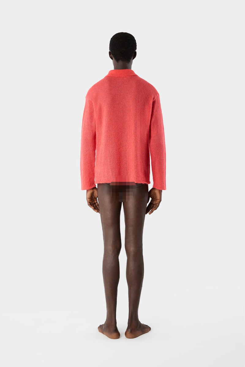 MOHAIR POLO / red 8