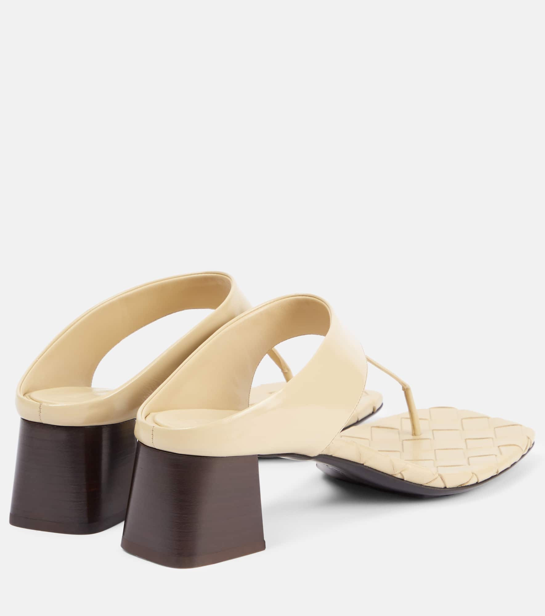 Marella 45 leather thong sandals - 2