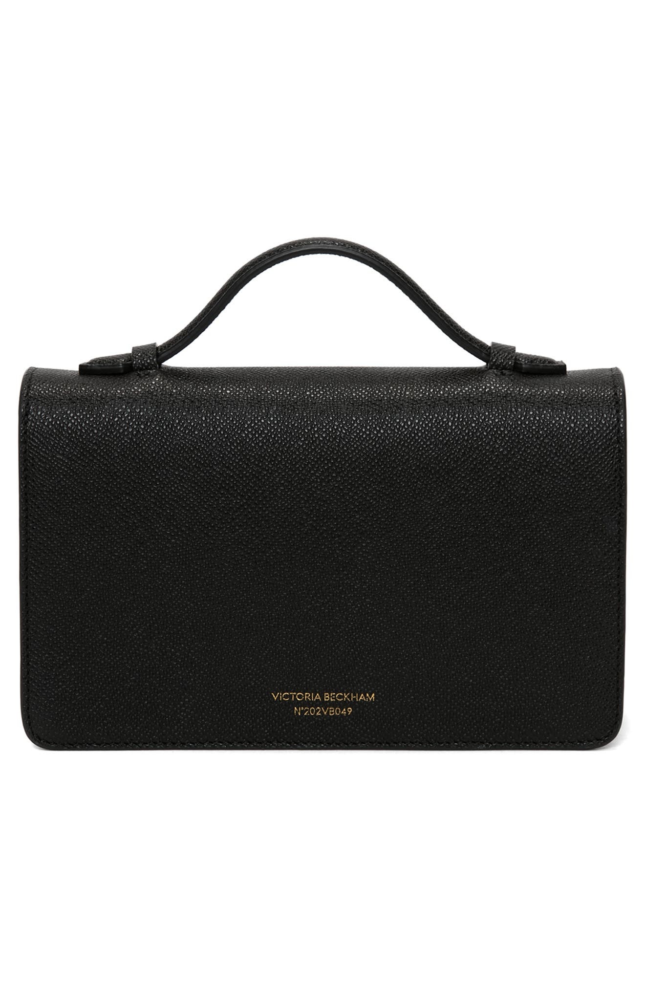 Victoria Beckham The Mini Dorian Grained Leather Shoulder Bag in Black at Nordstrom - 2