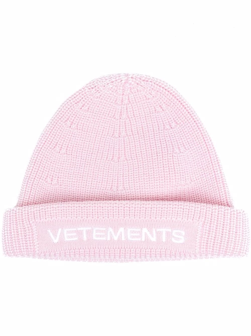 embroidered logo meino beanie - 1