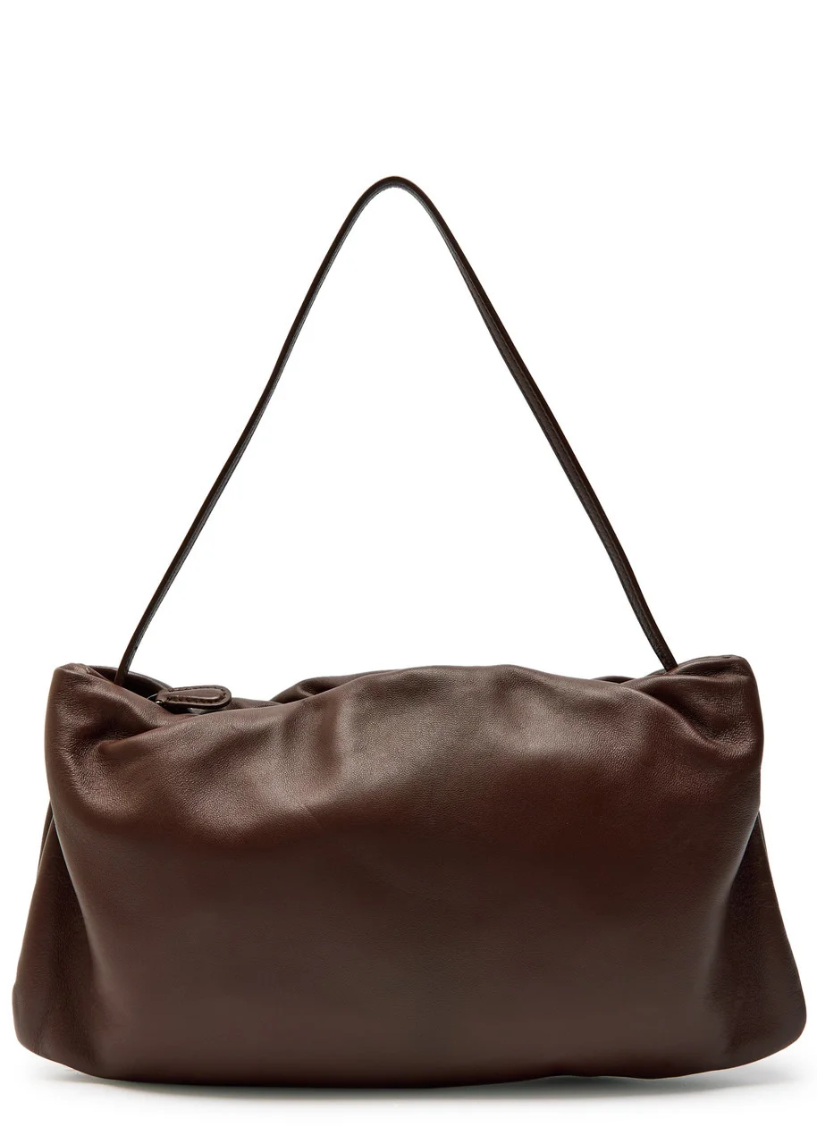 The Row XL Bourse Leather Shoulder bag - 1