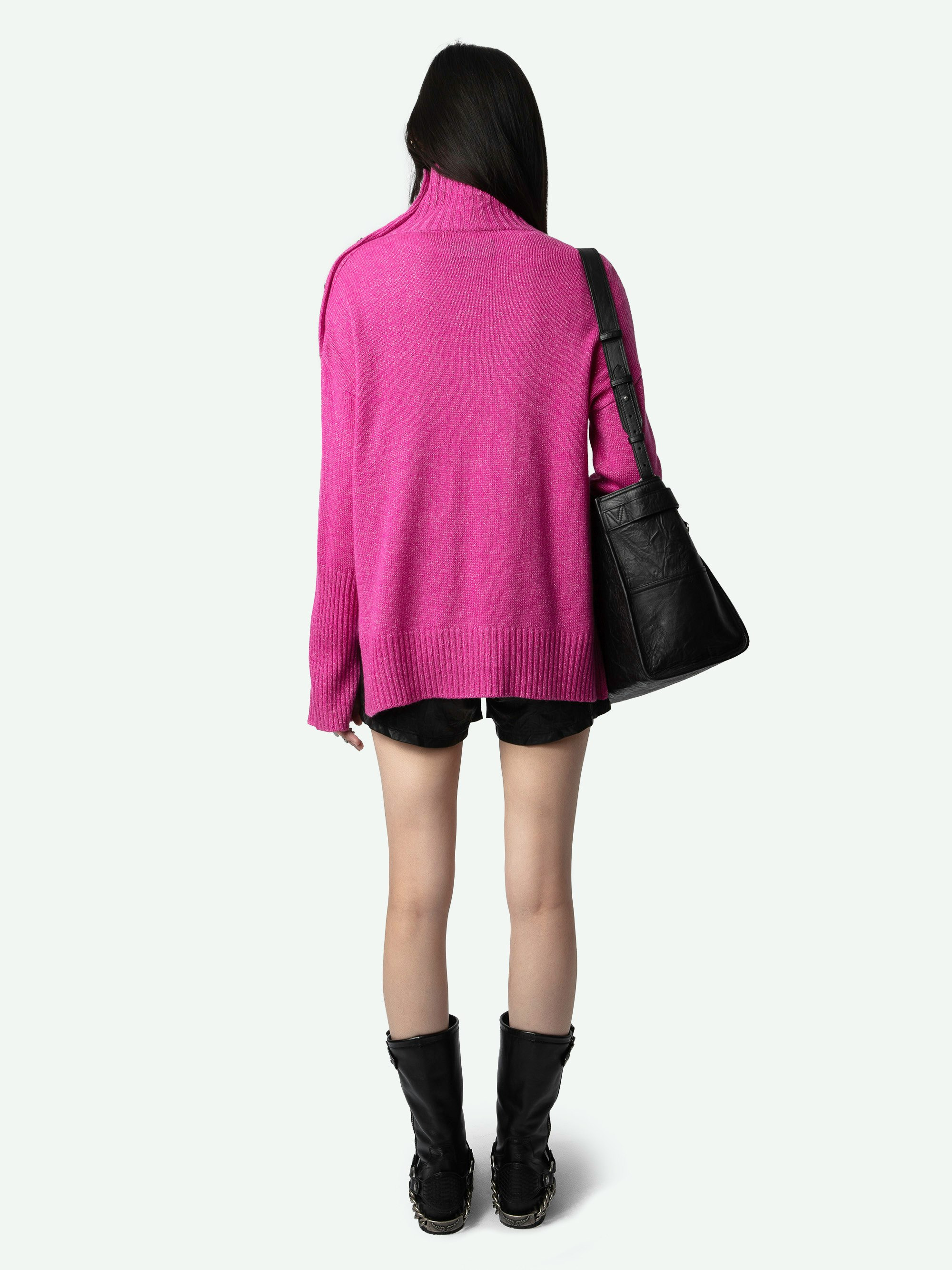 Alma Jewelled Cashmere Sweater - 3